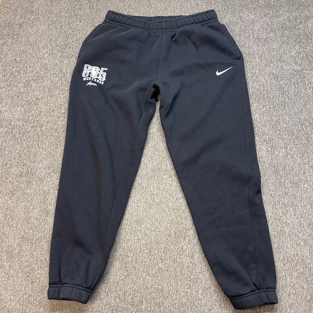 Nike Mens Joggers Black Fleece Sweatpants CJ1790-010 Size Medium 805 Mustangs